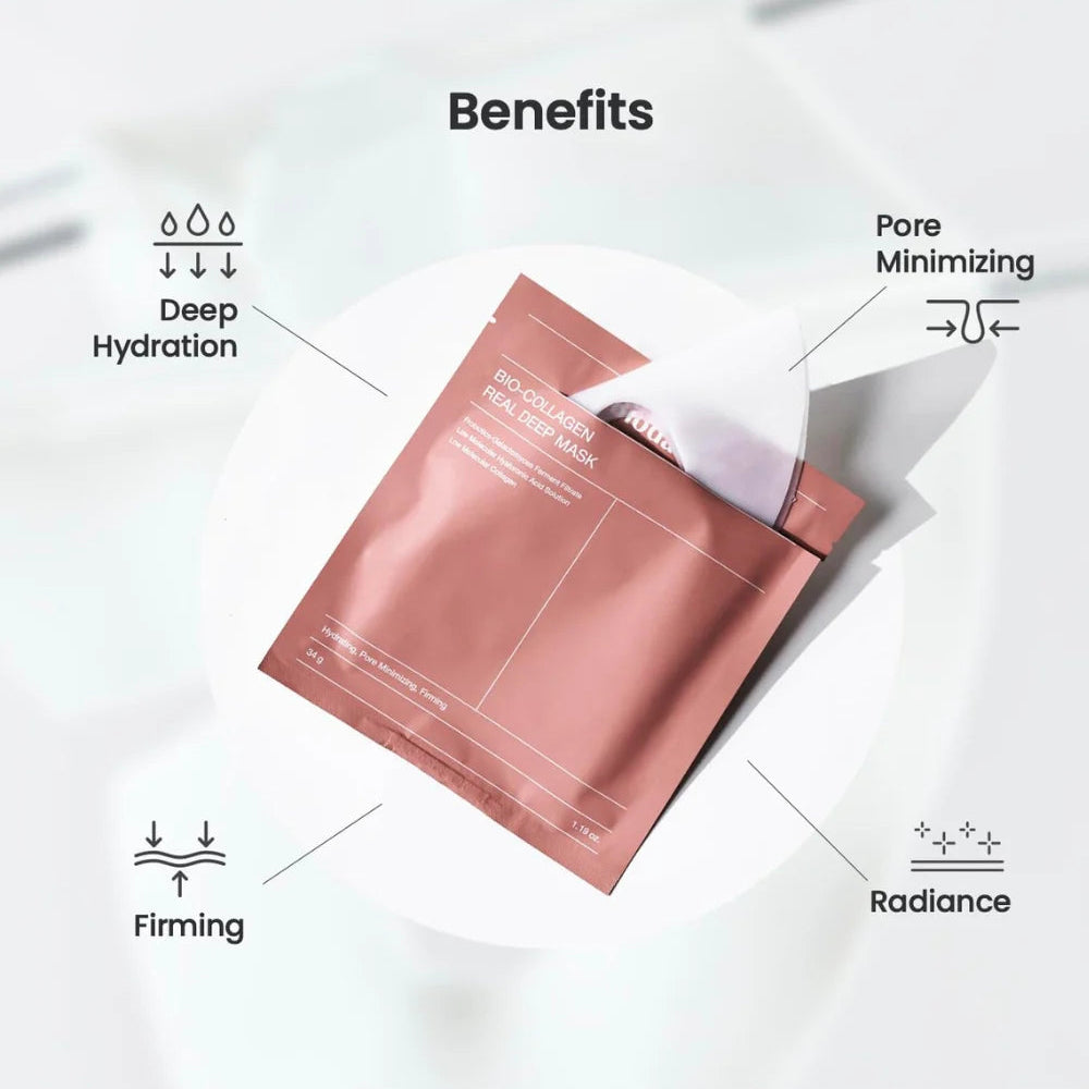 Biodance Bio-Collagen Real Deep Mask 膠原蛋白深層全效面膜 "4片裝"