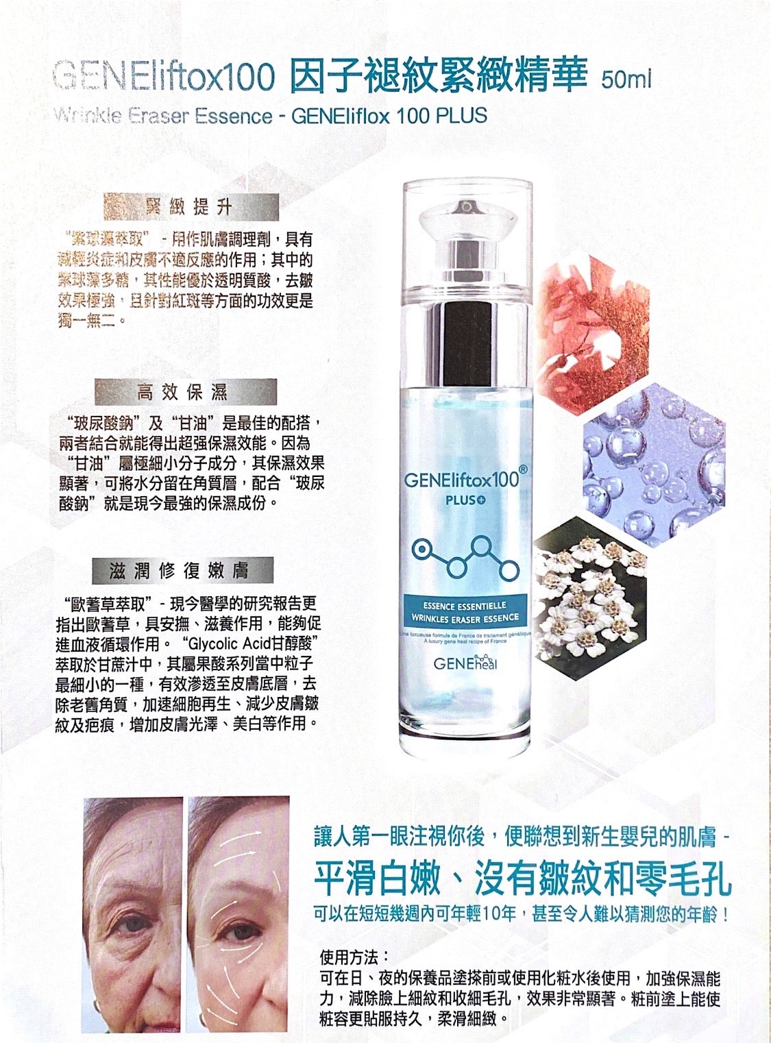 GENEheal 因子褪紋緊緻精華 (升級加強版)